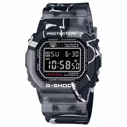 Casio G-Shock DW-5000SS-1ER - Casio G-Shock miesten rannekellot - DW-5000SS-1ER - 1