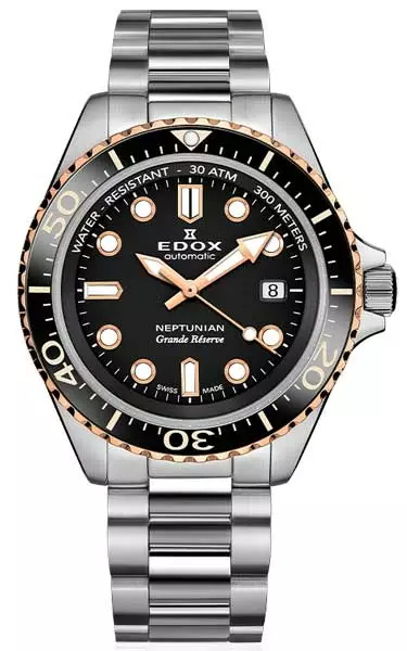 Edox Neptunian 80801-3NRM-NIR - Edox miesten kellot - 80801-3NRM-NIR - 1