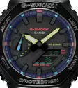 Casio G-Shock Gamer's RGB GA-2100RGB-1AER - Casio G-Shock miesten rannekellot - GA-2100RGB-1AER - 5