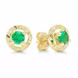 Kultakorvakorut vihreä zirkonia LME-5347vihr - Kultakorut - LME-5347vihr - 1