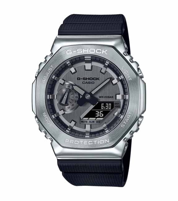 Casio G-Shock GM-2100-1AER Metal - Casio G-Shock miesten rannekellot - GM-2100-1AER - 1