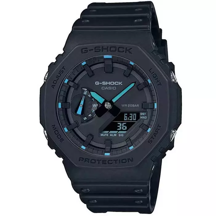 Casio G-Shock Classic GA-2100-1A2ER - Casio G-Shock miesten rannekellot - GA-2100-1A2ER - 1