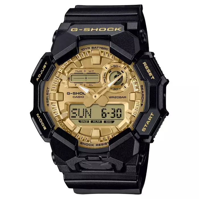 Casio G-Shock GA-010GGB-1A9ER - Casio G-Shock miesten rannekellot - GA-010GGB-1A9ER - 1