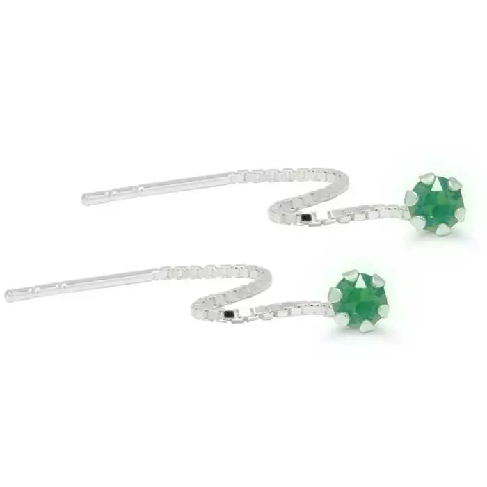 Hopeakorvakorut - Hopeakorut - E-15430vihr - 1