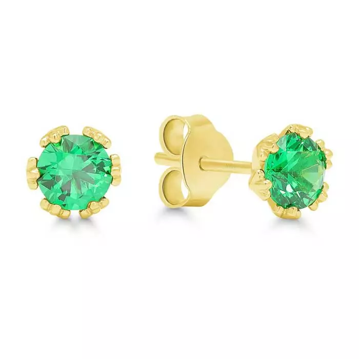 Hopeakorvakorut, nappi WE-72878Gvihr - Hopeakorut - WE-72878Gvihr - 1