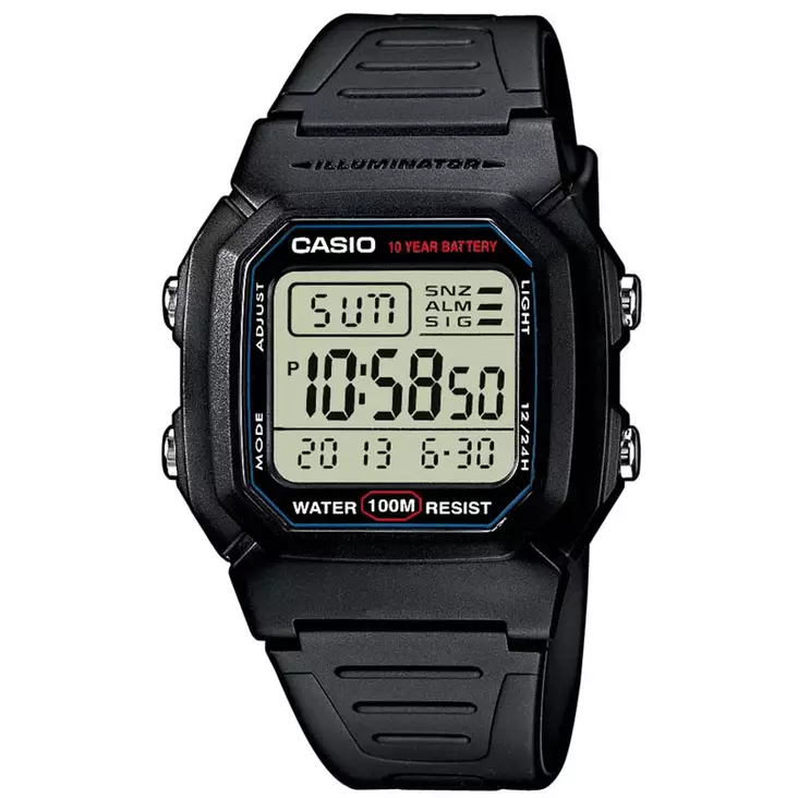 Casio Collection W-800H-1AVES - Casio miesten rannekellot - W-800H-1AVES - 1