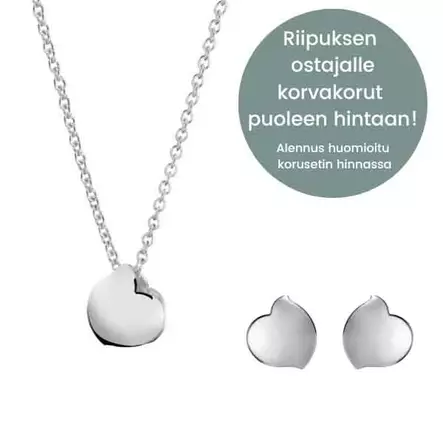Lumoava Hali pieni korusetti - Hopeakorut - 566630450-SET - 1