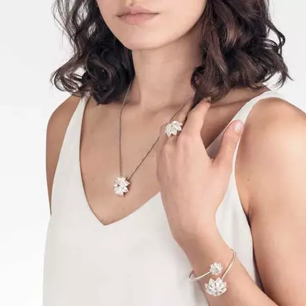 Lumoava Hurma korusetti - Hopeakorut - 566100000-SET - 2