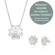 Lumoava Hurma korusetti - Hopeakorut - 566100000-SET - 1