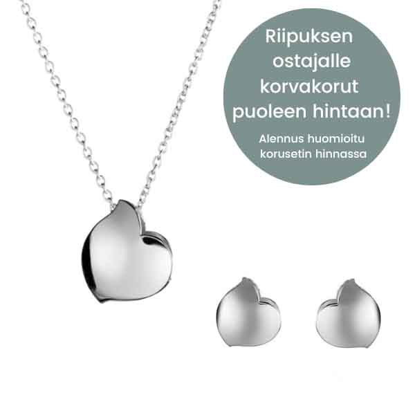 Lumoava Hali iso korusetti - Hopeakorut - 566620000-SET - 1