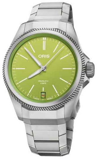 Oris Propilot X Kermit Edition 01 400 7778 7157-Set - Oris miesten rannekellot - 0140077787157-SET - 1