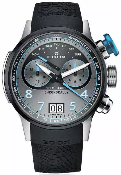 Edox Chronorally 38003-TINBU-GNBU - Edox miesten kellot - 38003-TINBU-GNBU - 1