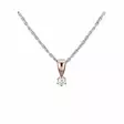 Festive Timanttiriipus Classic 0,05 ct Punakulta 14K - Timanttikorut - 14-129-005R-PV - 1