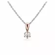 Festive Timanttiriipus Classic 0,20 ct Punakulta 14K - Timanttikorut - 14-129-020R-PV - 1
