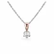 Festive Timanttiriipus Classic 0,25 ct Punakulta 14K - Timanttikorut - 14-129-025R-PV - 1