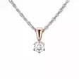 Festive Timanttiriipus Classic 0,40 ct Punakulta 14K - Timanttikorut - 14-129-040R-PV - 1