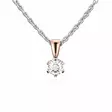 Festive Timanttiriipus Classic 0,50 ct Punakulta 14K - Timanttikorut - 14-129-050R-PV - 1