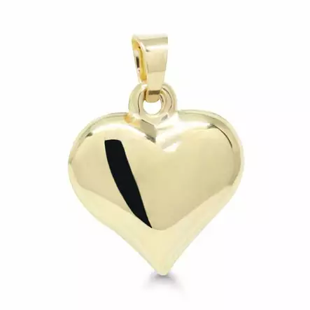 Timanttileikattu kultainen sydänriipus A-P3298-3YW - Kultakorut - A-P3298-3YW - 2