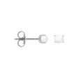 Marmara Sterling hopeiset helmikorvakoru - Hopeakorut - KR819W - 1