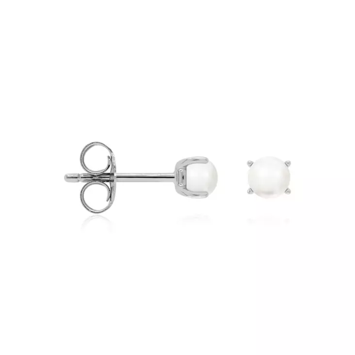 Marmara Sterling hopeiset helmikorvakoru - Hopeakorut - KR819W - 1