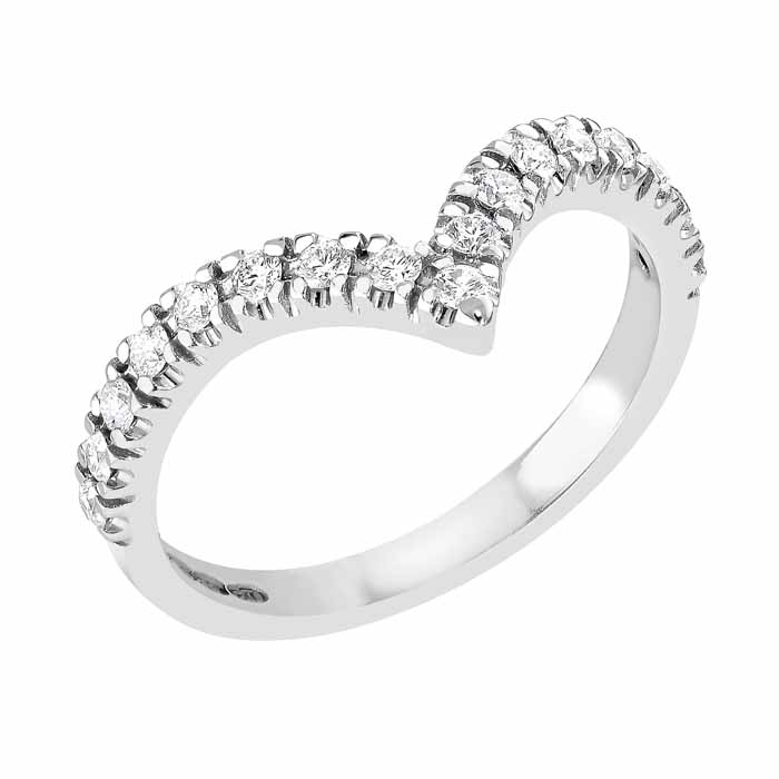 Sandberg Joenmutka timanttisormus 0,25 ct M-320w - Rivitimanttisormukset - M-320w - 1