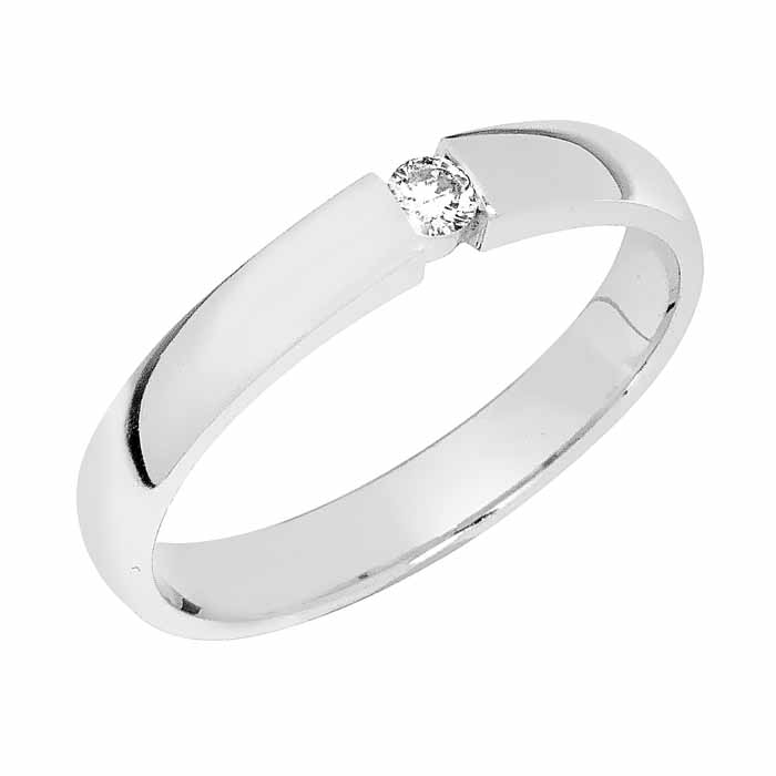 Sandberg Kallioranta timanttisormus 0,07 ct V-66w - Solitaire sormukset - V-66w - 1