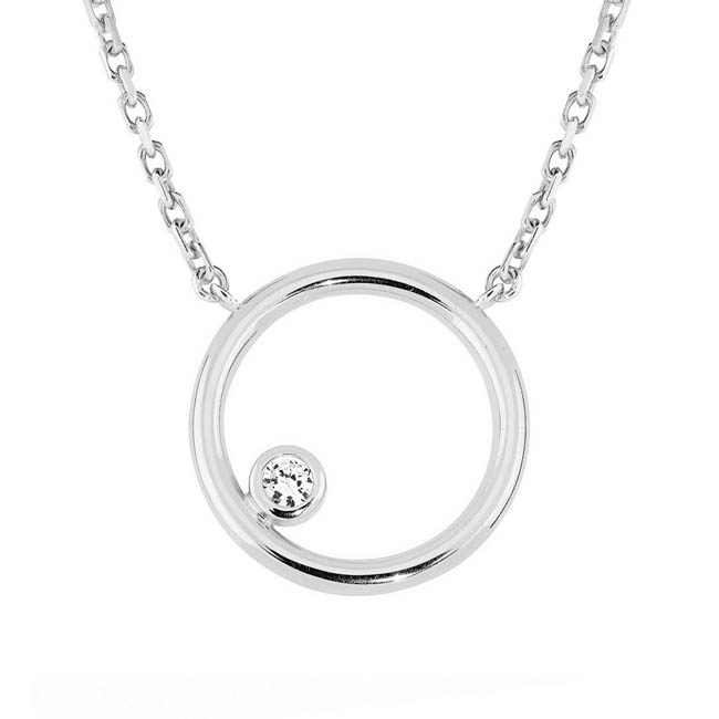 Sandberg Kuunsilta Timanttiriipus R-9210w 0,11 ct - Timanttikorut - R-9210W - 1