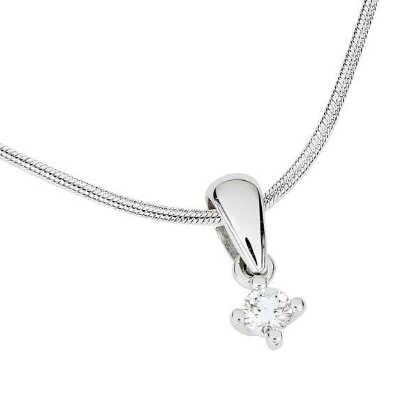 Sandberg V-126w Aamukaste timanttiriipus 0,09 ct - Timanttikorut - V-126w - 2