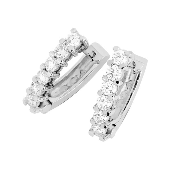 Sandberg V-137w Tuulenvire Timanttikorvakorut 0,46 ct - Timanttikorut - V-137w - 1