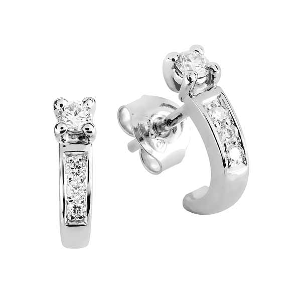 Sandberg V-327w Aamukaste timanttikorvakorut 0,20 ct - Sandberg - V-327w - 1