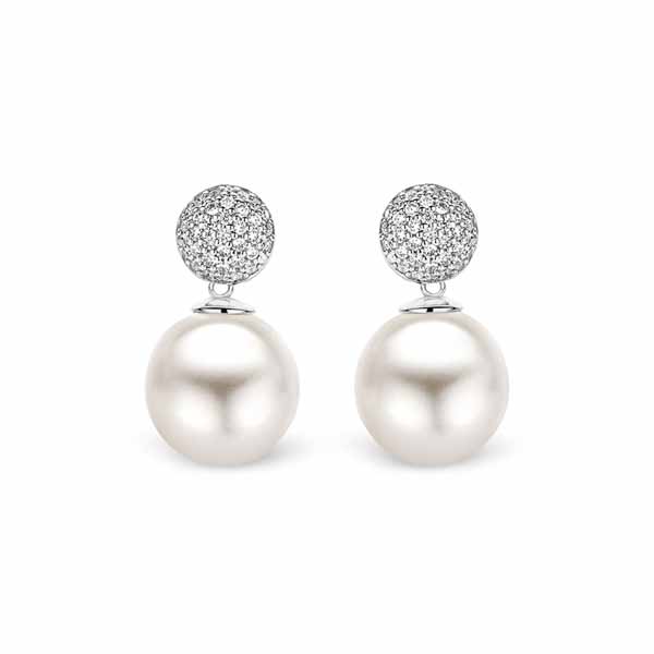 Ti Sento Milano hopeiset helmikorvakorut 7721PW - Hopeakorut - 7721PW - 2