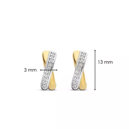 Ti Sento Milano hopeiset korvarenkaat 7667ZY - Hopeakorut - 7667ZY - 2