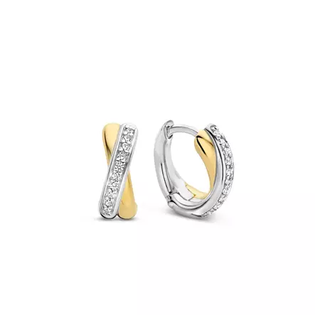 Ti Sento Milano hopeiset korvarenkaat 7667ZY - Hopeakorut - 7667ZY - 1