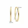Ti Sento Milano hopeiset korvarenkaat 78007SY - Hopeakorut - 78007SY - 3