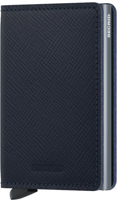Secrid Slimwallet Saffiano Navy - Lompakot ja korttikotelot - SSA-Navy - 1