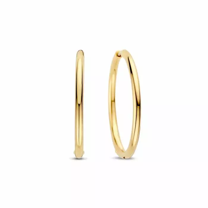 Ti Sento Milano hopeiset korvarenkaat 78007SY - Hopeakorut - 78007SY - 1