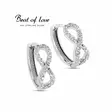 Beat of Love Infinity Zirkonia Korvakorut BOL-E0045Z - Hopeakorut - BOL-E0045Z - 1