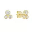 Kultakorvakorut zirkoniat K-E12575Z - Kultakorut - K-E12575Z - 1