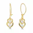 Roikkuvat kultakorvakorut sydämet K-E91976Z - Kultakorut - K-E91976Z - 1