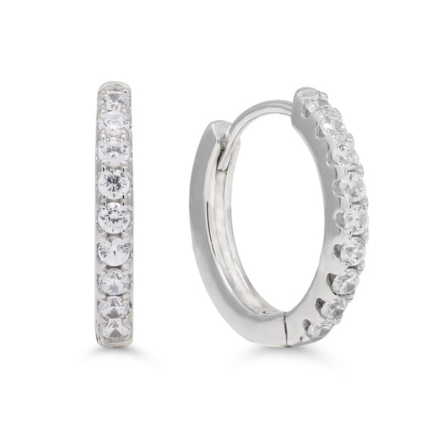 Hopeakorvakorut zirkoneilla E-2530Z - Hopeakorut - E-2530Z - 1