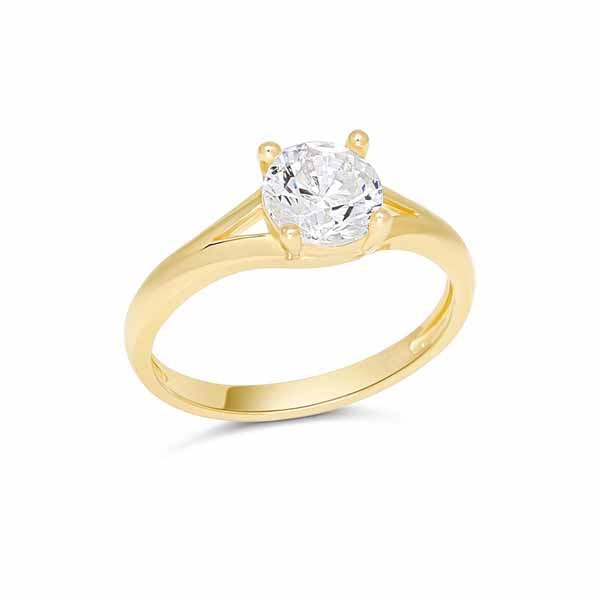 Kultainen kastesormus BR-8131Z - Kultakorut - BR-8131Z - 1