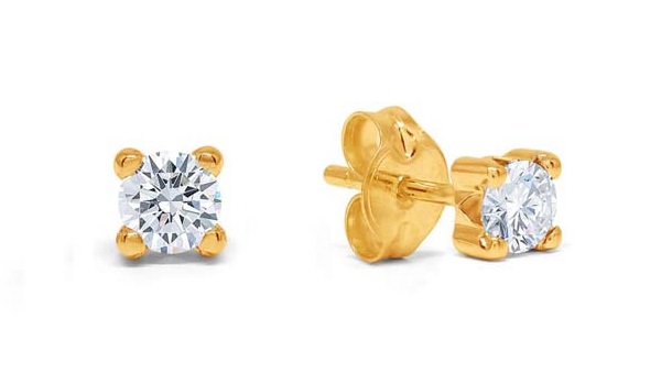 Kultakorvakorut kirkas zirkonia 115931Z - Kultakorut - 115931Z - 1