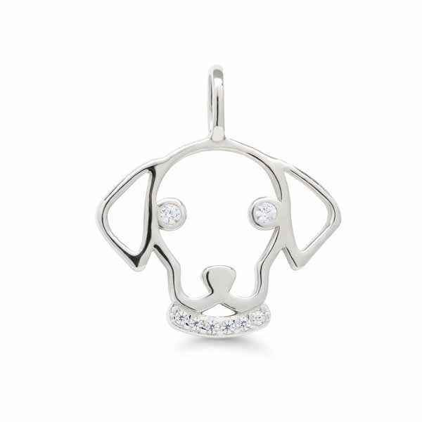 Korutuote Hopeariipus Koira P-0624Z - Hopeakorut - P-0624Z - 1